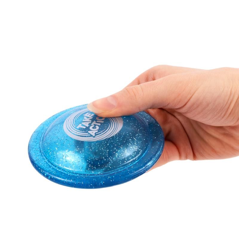 TAKE ACTION POCKET LIGHT-UP FRISBEE IN- & OUTDOOR, 2-FACH SORTIERT