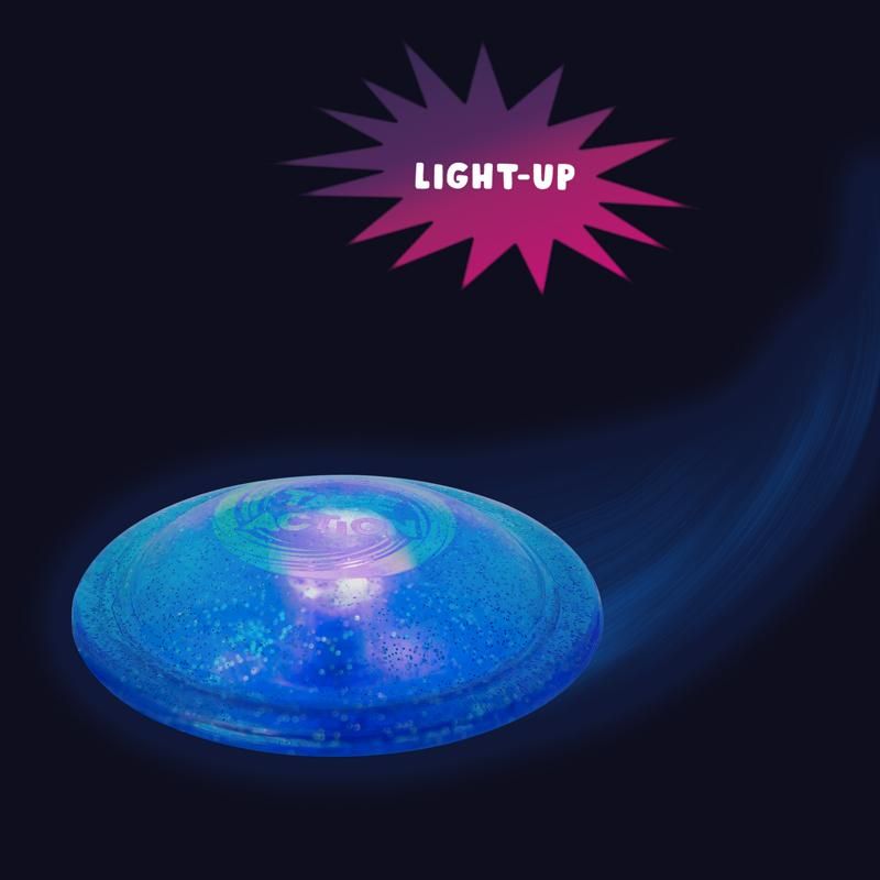 TAKE ACTION POCKET LIGHT-UP FRISBEE IN- & OUTDOOR, 2-FACH SORTIERT