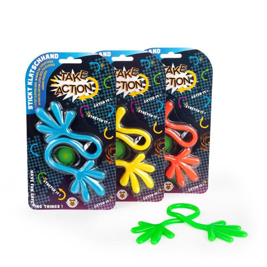 TAKE ACTION STICKY KLATSCHHAND,4-FACH SORTIERT