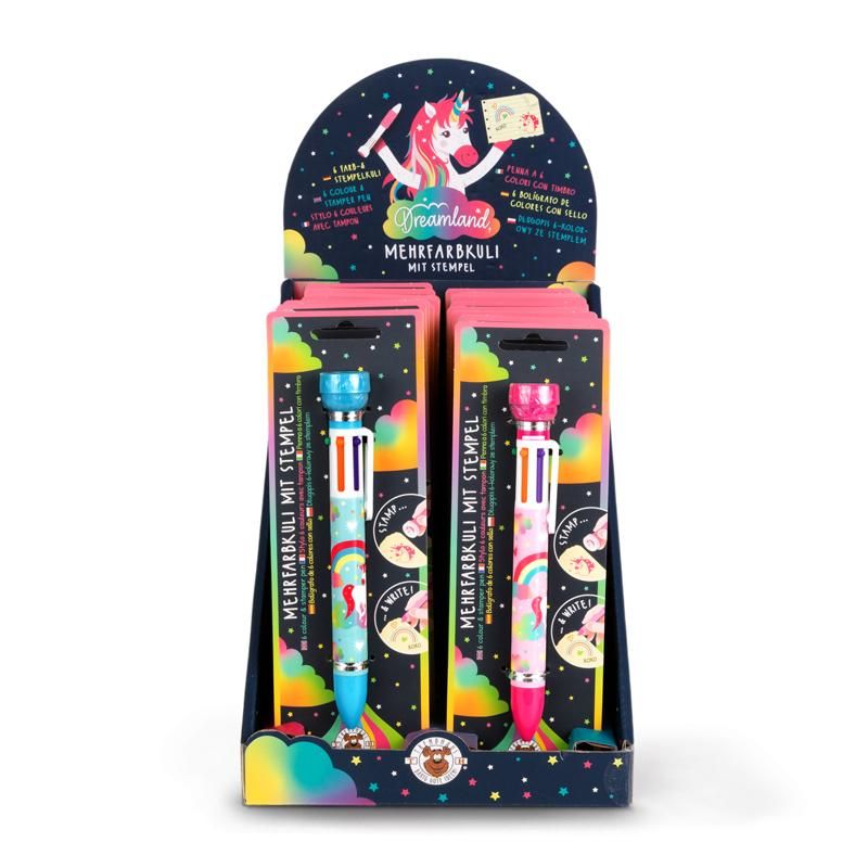 DREAMLAND MEHRFARBKULI 6-FARBIG MIT STEMPEL, 2-FACH SORTIERT
