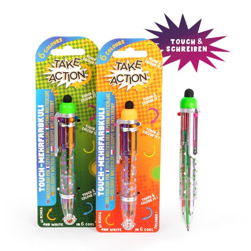 TAKE ACTION TOUCH-MEHRFARBKULI 6-FARBIG, 2-FACH SORTIERT