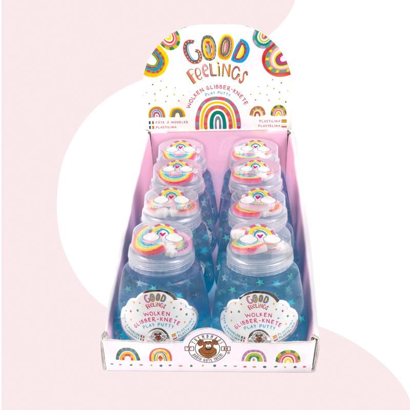 GOOD FEELINGS WOLKEN-GLIBBER-KNETE SETS 115G