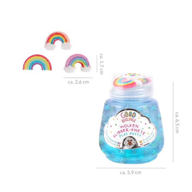 GOOD FEELINGS WOLKEN-GLIBBER-KNETE SETS 115G