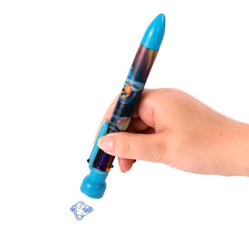 SPACE ADVENTURE MEHRFARBKULI 6-FARBIG MIT STEMPEL, 2-FACH SORTIERT