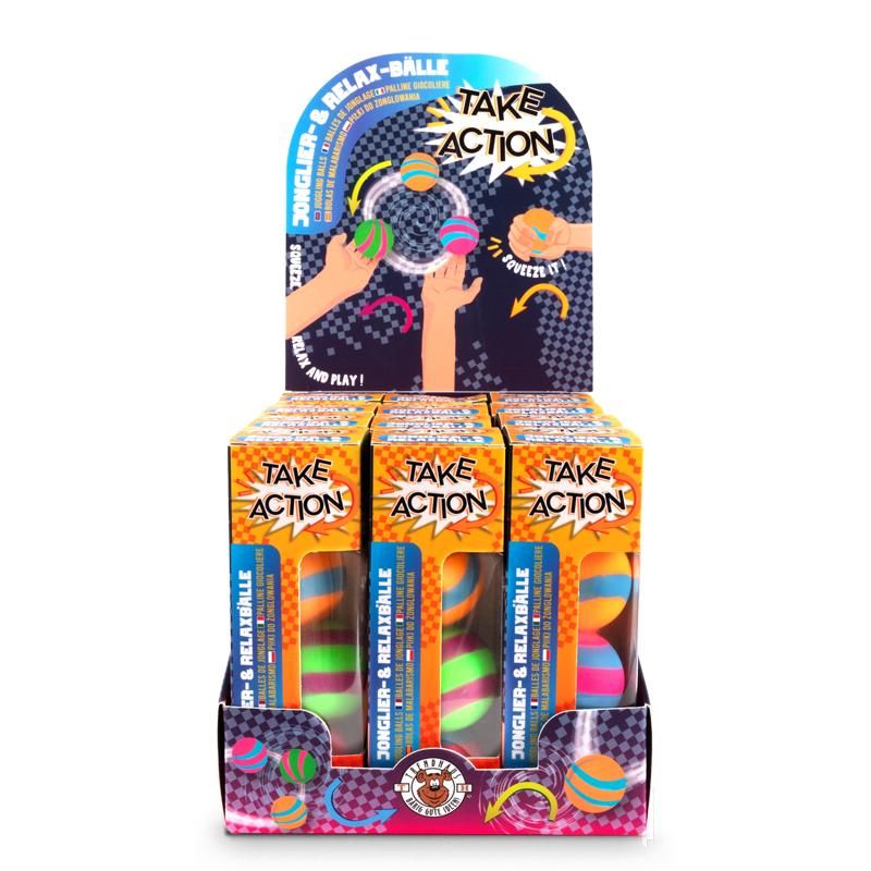 TAKE ACTION JONGLIER- UND RELAXBÄLLE 3ER-SET