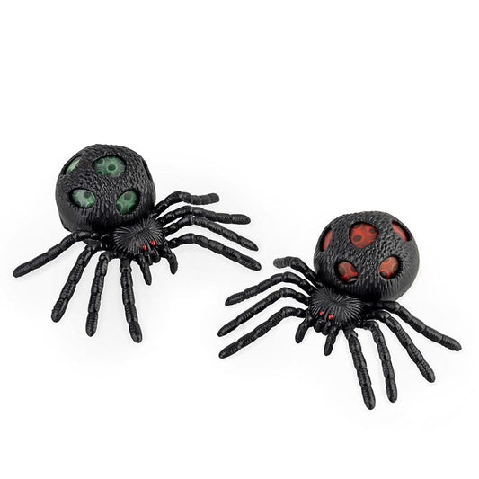 ZOO BUBBLE-BEADS SPINNE SQUEEZE SPINNE, 2-FACH SORTIERT