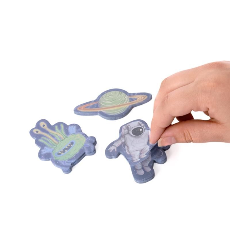 SPACE ADVENTURE STICKY NOTES 4X35 BLATT, 2-FACH SORTIERT