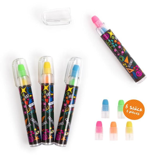 ALLES FÜR DIE SCHULE RADIERSTIFTE ZIEH- & STECK