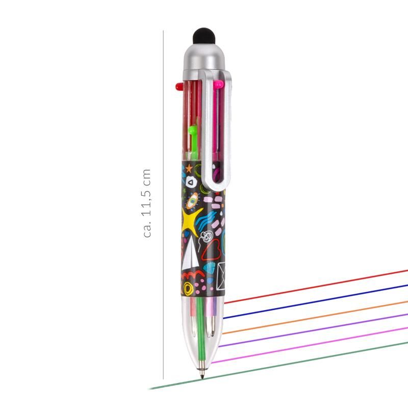 ALLES FÜR DIE SCHULE TOUCH-MEHRFARBKULI 6-FARBIG