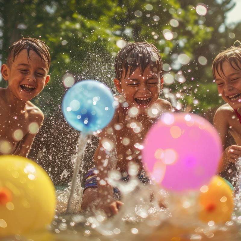 TAKE ACTION WASSERBOMBEN 100ER-SET, 3-FACH SORTIERT