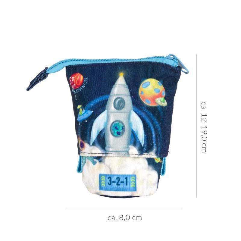 SPACE ADVENTURE POP UP STIFTEETUI &-KÖCHER