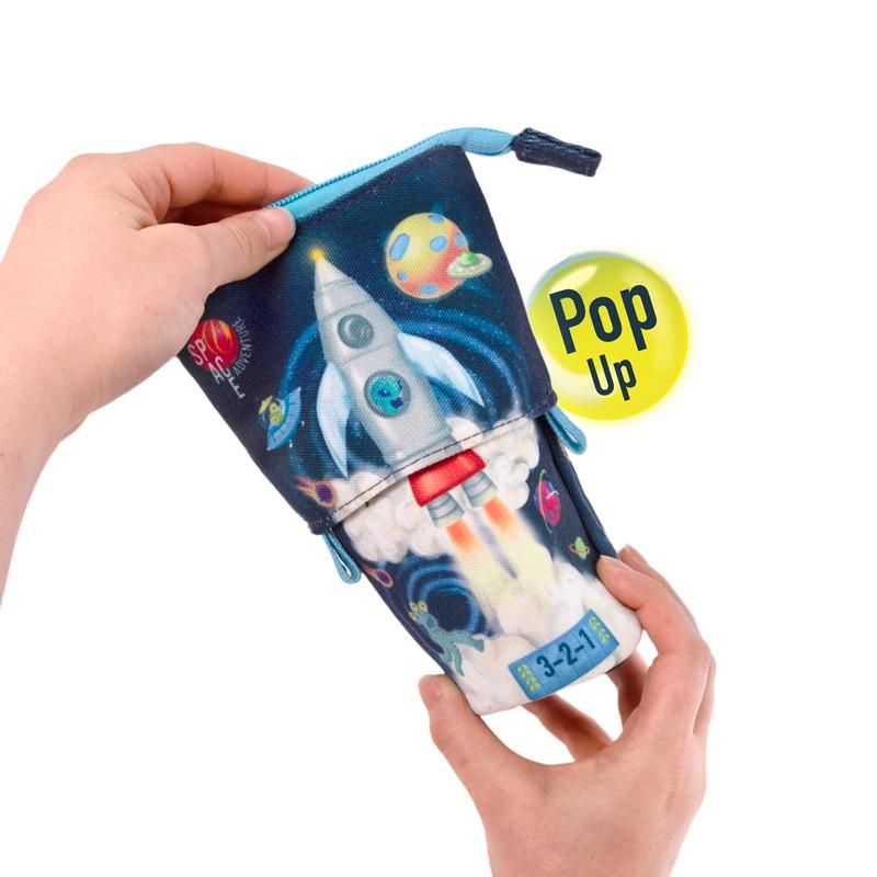 SPACE ADVENTURE POP UP STIFTEETUI &-KÖCHER