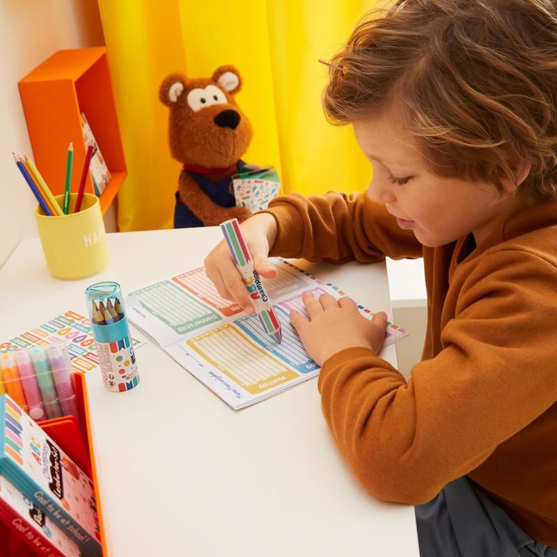 ABC CHAMPIONS HAUSAUFGABENHEFTE MIT ORGA-STICKER