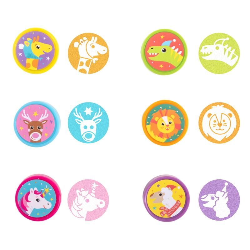 MAGIC MOMENTS STEMPEL SELBSTFÄRBEND, 6-FACH SORTIERT