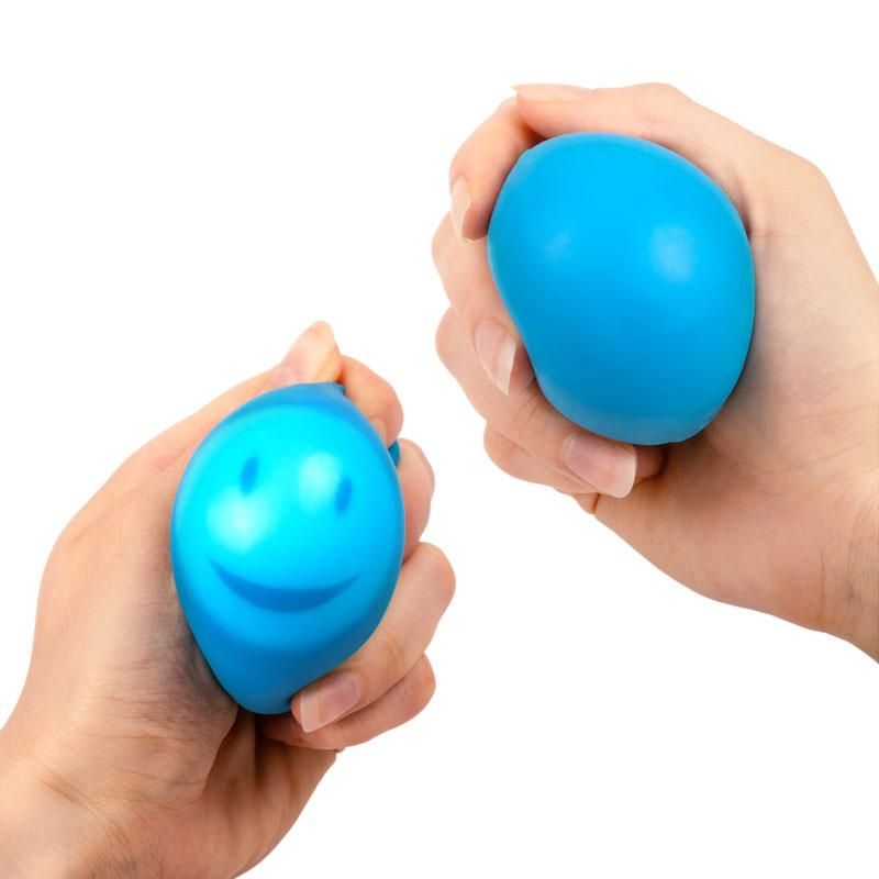 CHILL AND SMILE SQUEEZE-BALL SECRET FACES, 6-FACH SORTIERT