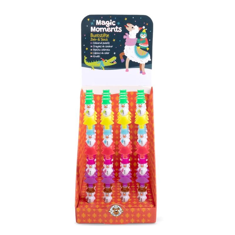 MAGIC MOMENTS ZIEH- & STECK BUNTSTIFTE SCHNEEMANN & STERN 7-TEILIG