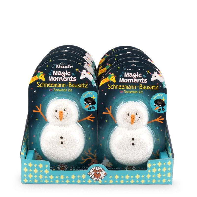 MAGIC MOMENTS SCHNEEMANN-BAUSATZ NO DRY 7-TEILIG