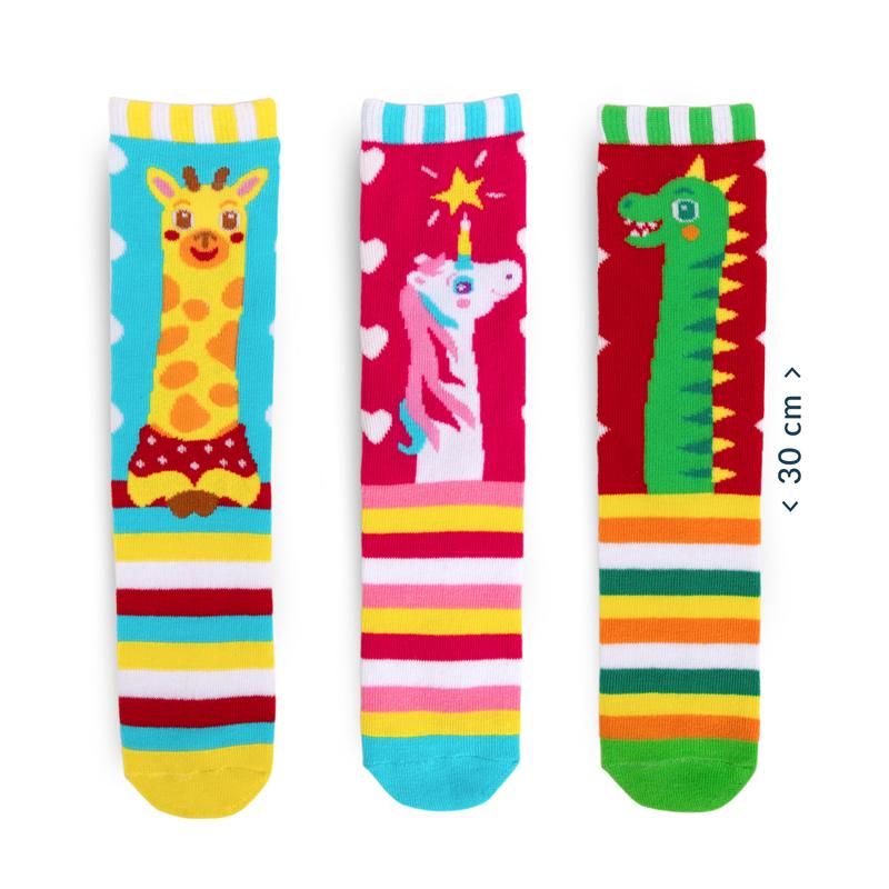 MAGIC MOMENTS ZAUBER-SOCKEN GITD ONE SIZE, 3-FACH SORT.