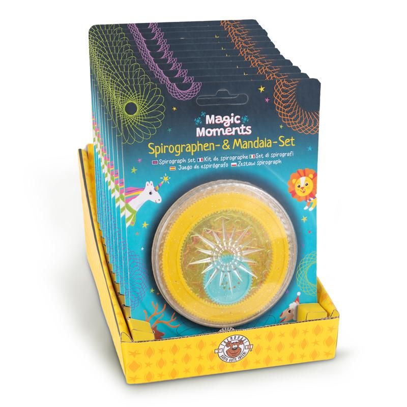 MAGIC MOMENTS SPIROGRAPHEN & MANDALA-SET 6-TEILIG