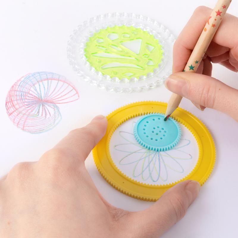 MAGIC MOMENTS SPIROGRAPHEN & MANDALA-SET 6-TEILIG