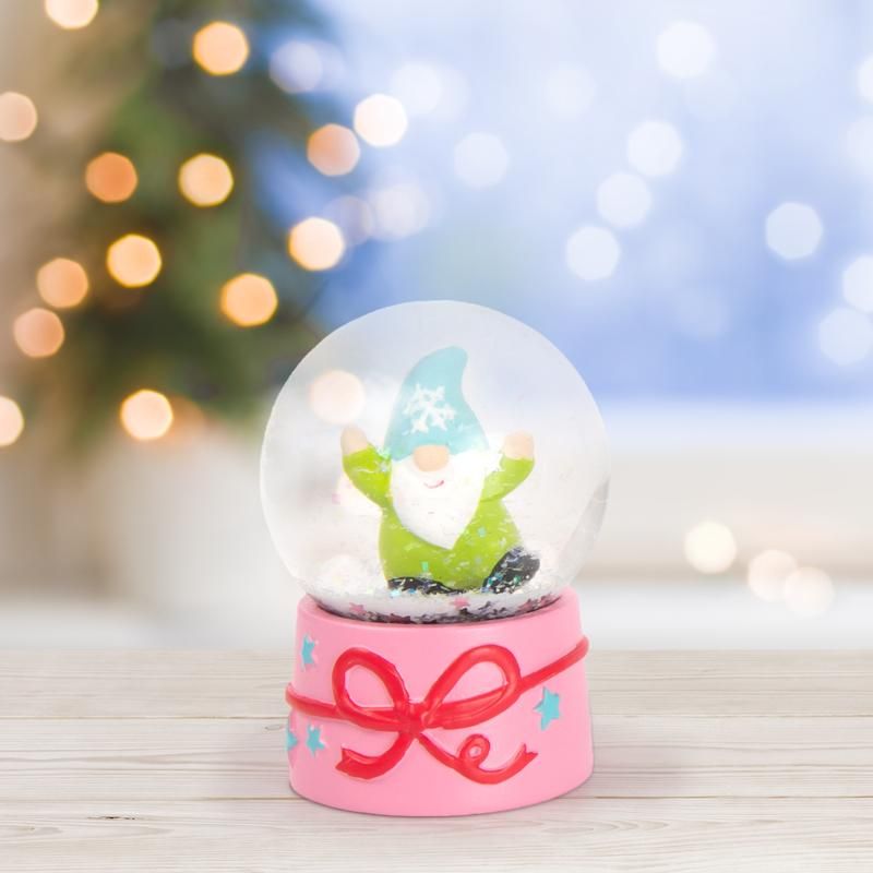 MAGIC MOMENTS WUNSCH-GLITZERKUGELN WICHTEL 4,5CM, 3-FACH SORTIERT