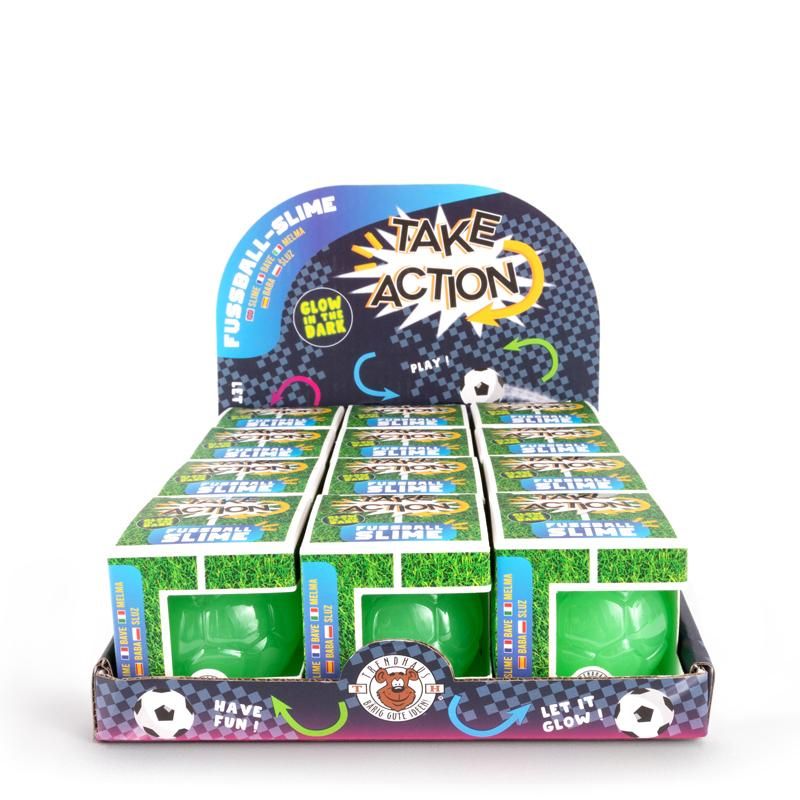 TAKE ACTION FUSSBALL-SLIME GLOW IN THE DARK 60G