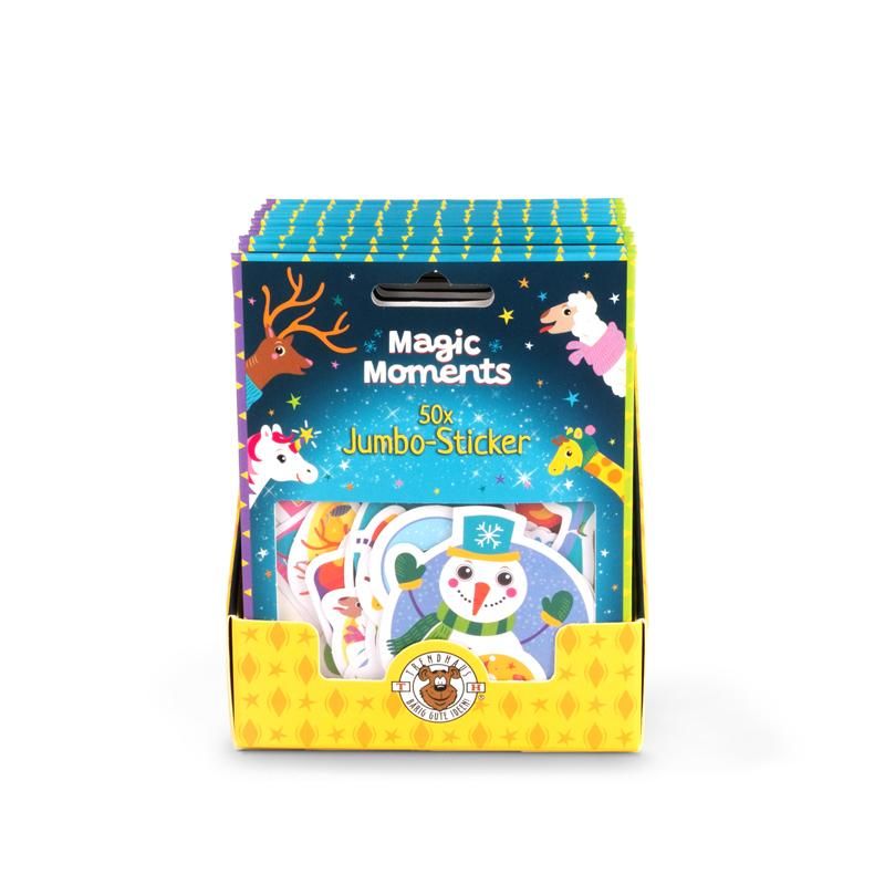 MAGIC MOMENTS JUMBO-STICKER-SET 50-TEILIG