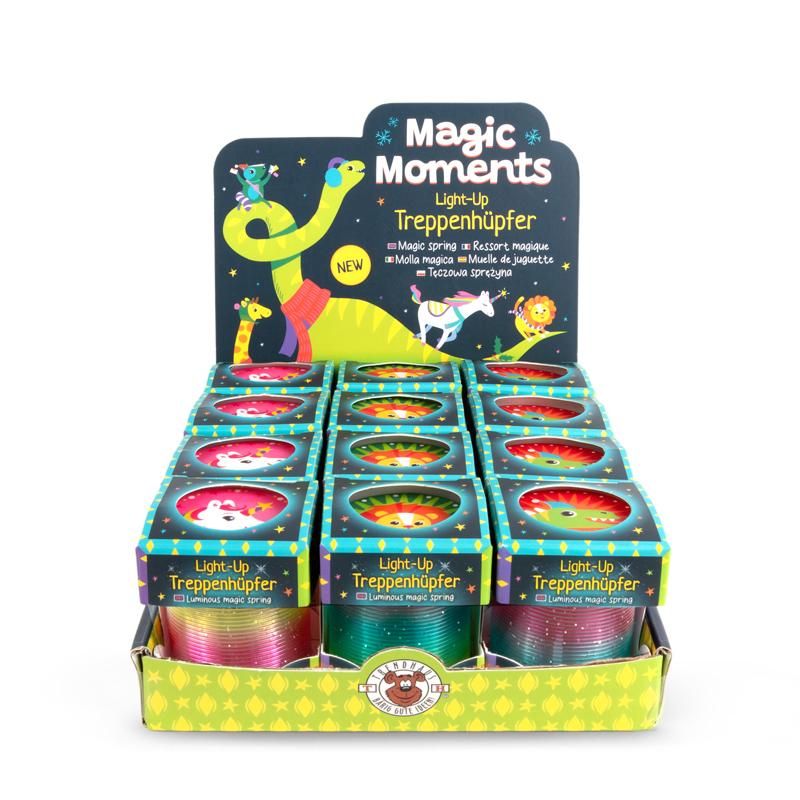 MAGIC MOMENTS TREPPENHÜPFER LIGHT-UP, 3-FACH SORTIERT