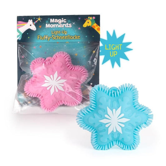 MAGIC MOMENTS FLUFFY-SCHNEEFLOCKE LIGHT-UP, 2-FACH SORTIERT