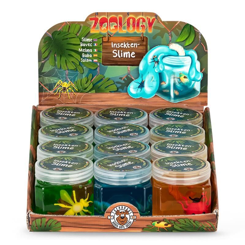ZOO INSEKTEN-SLIME 125G, 3-FACH SORTIERT