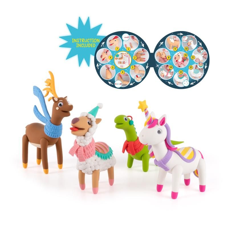 MAGIC MOMENTS KNETTIER-BASTELSET, 4-FACH SORTIERT