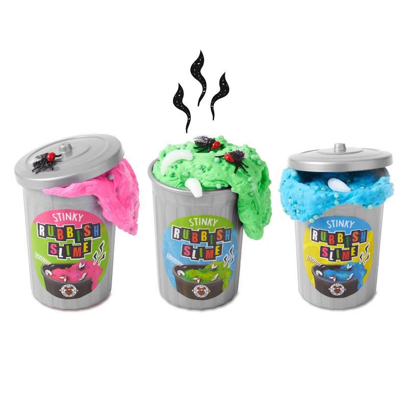 PRANK BOX STINKY-RUBBISH-SLIME 40G, 3-FACH SORTIERT