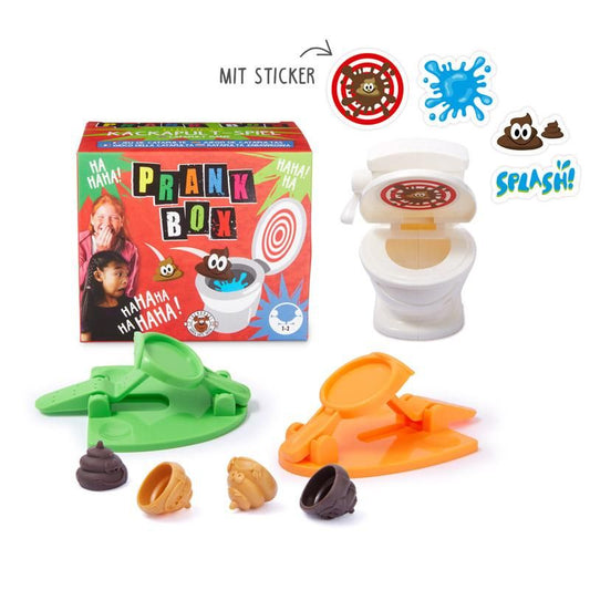 PRANK BOX KATAPULT-KLO-SPIEL 9-TEILIG