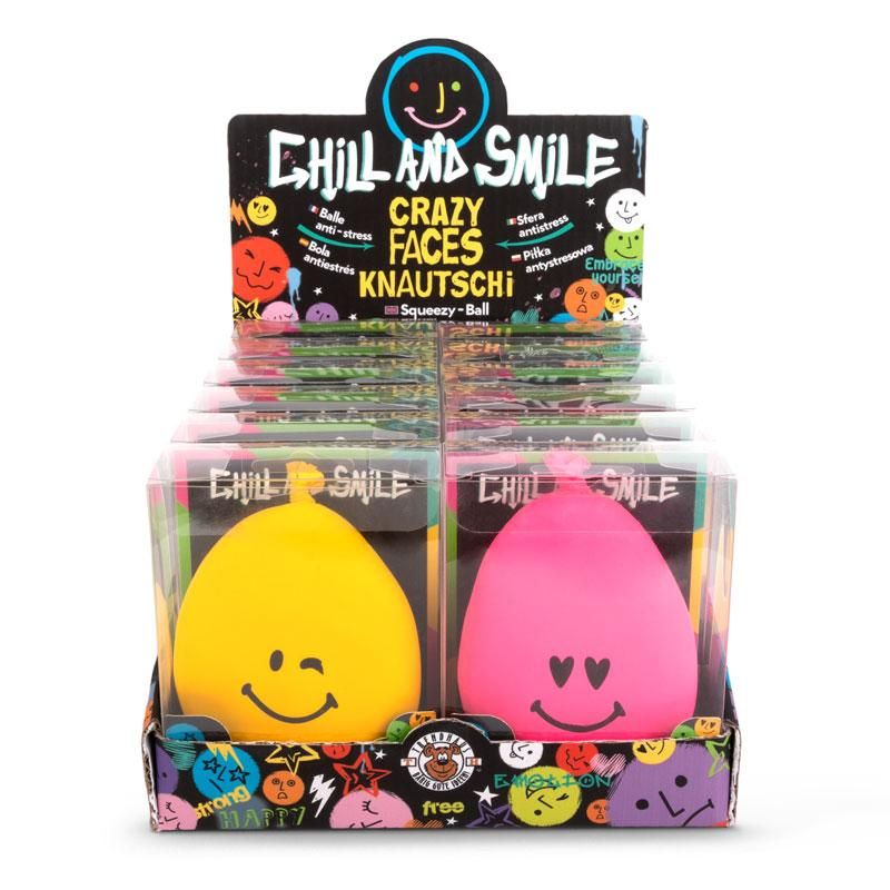 CHILL AND SMILE KNAUTSCHI, 4-FACH SORTIERT