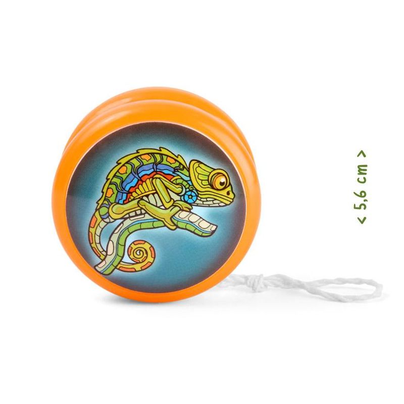 ZOO YOYO MIT LICHT NACHTLEUCHTEND, 3-FACH SORTIERT