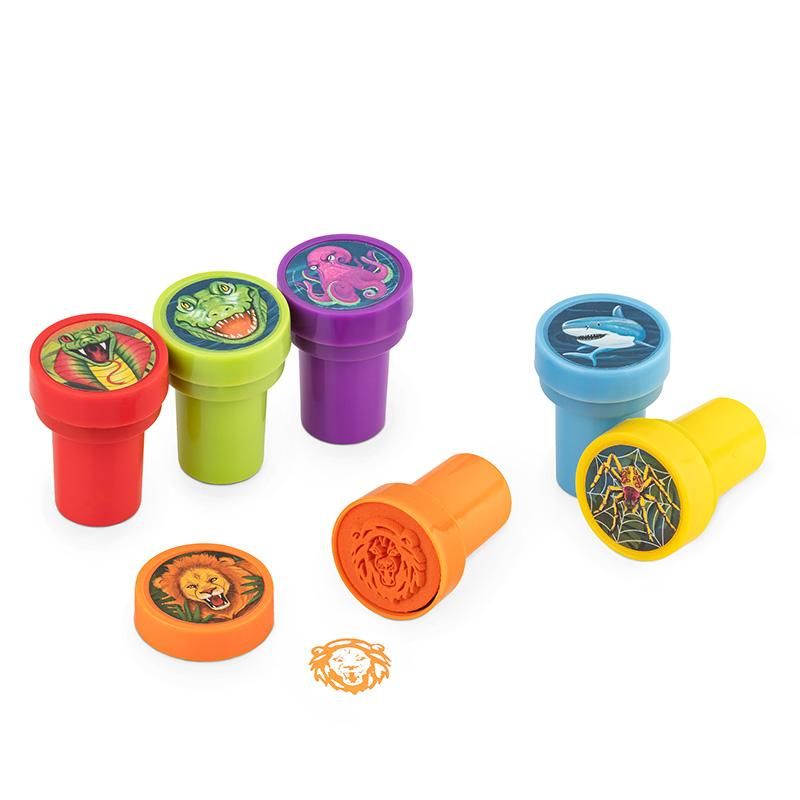 ZOO STEMPEL SELBSTFÄRBEND, 6-FACH SORTIERT