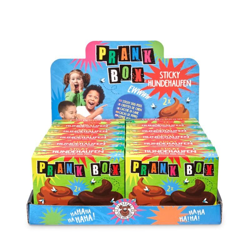 PRANK BOX STICKY-HUNDEHAUFEN 2ER-SET