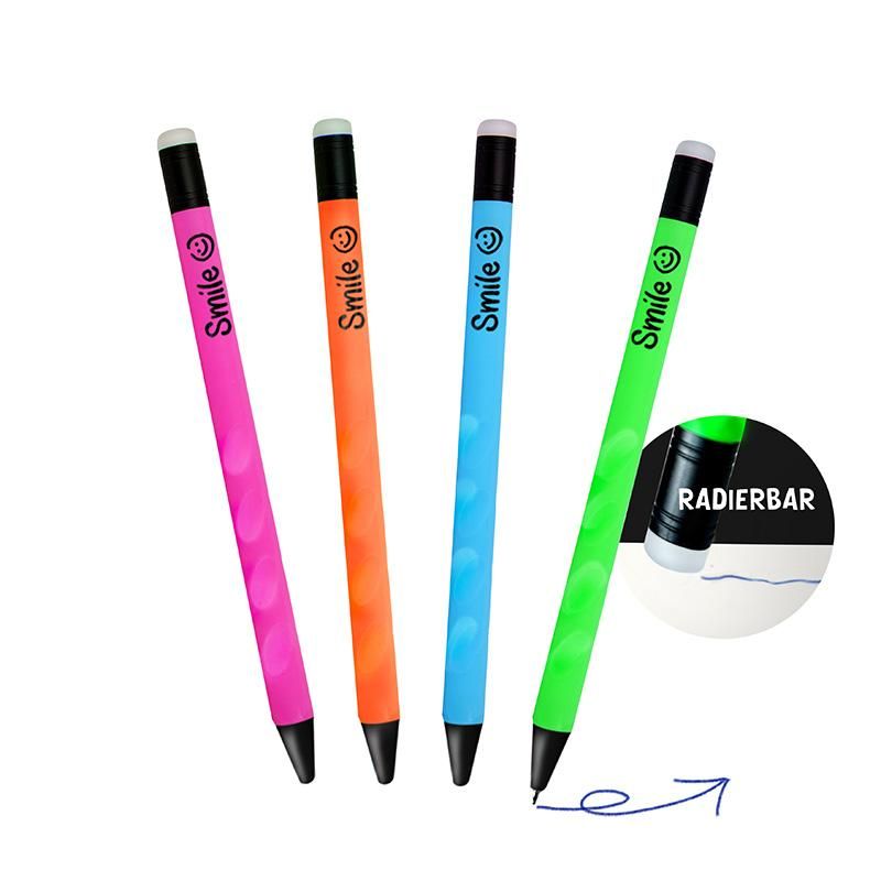 BACK TO SCHOOL GELSTIFT RADIERBAR, 4-FACH SORTIERT