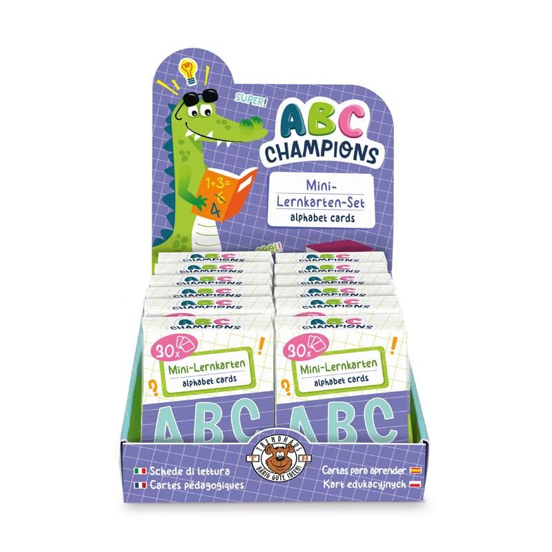 ABC LERNKARTEN-SET BUCHSTABEN 30-TEILIG