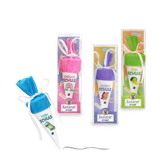 ABC SCHULTÜTEN-RADIERER, 4-FACH SORTIERT