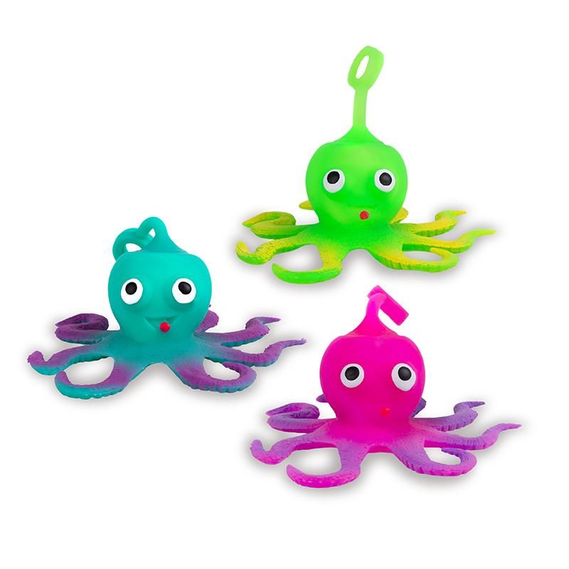 SANDY OKTOPUS SQUEEZY-FINGER-OKTOPUS, 3-FACH SORTIERT