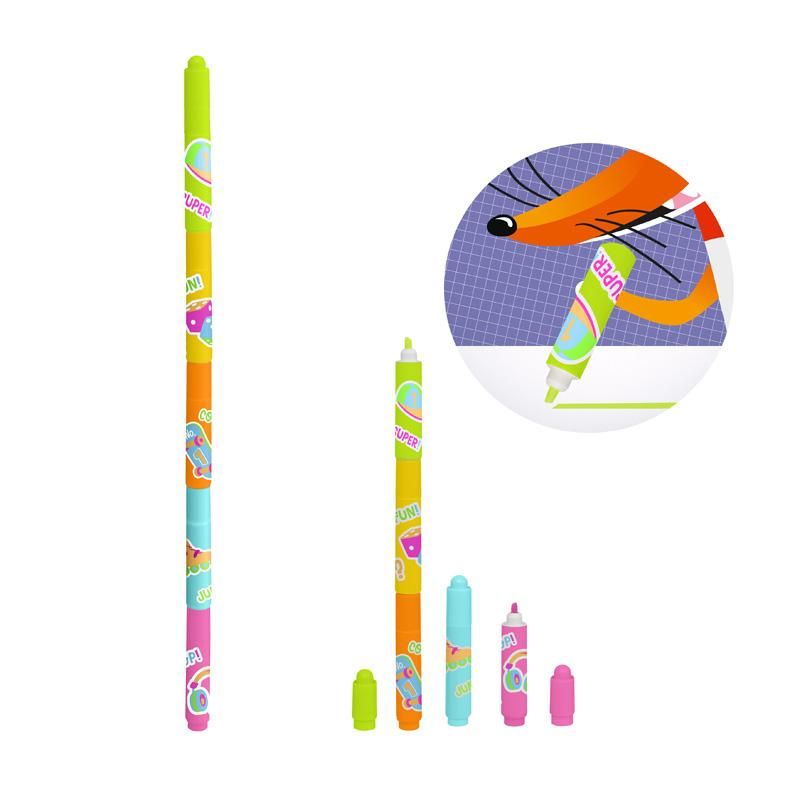 ABC HIGHLIGHTER ZIEH-& STECK 5-TEILIG