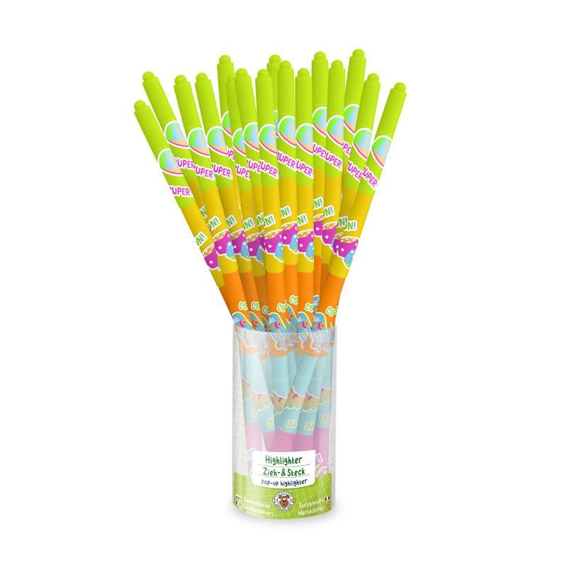 ABC HIGHLIGHTER ZIEH-& STECK 5-TEILIG