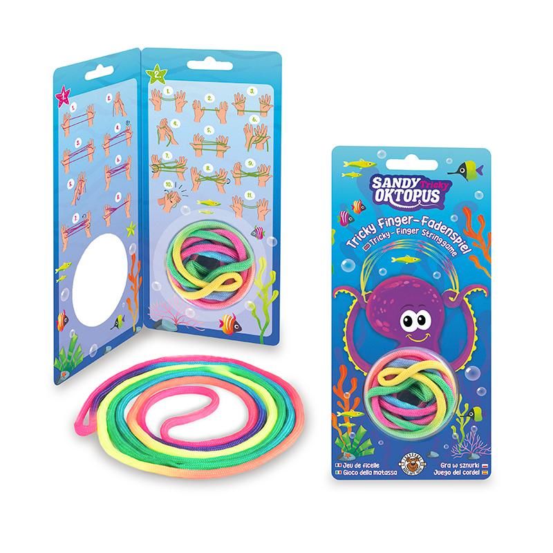 SANDY OKTOPUS FINGER-FADENSPIEL 1,80M