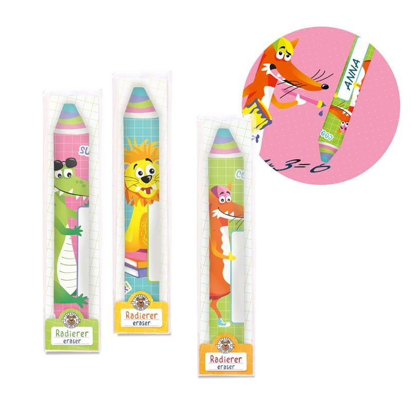 ABC RADIERSTIFT JUMBO PERSONALISIERBAR, 3-FACH SORTIERT