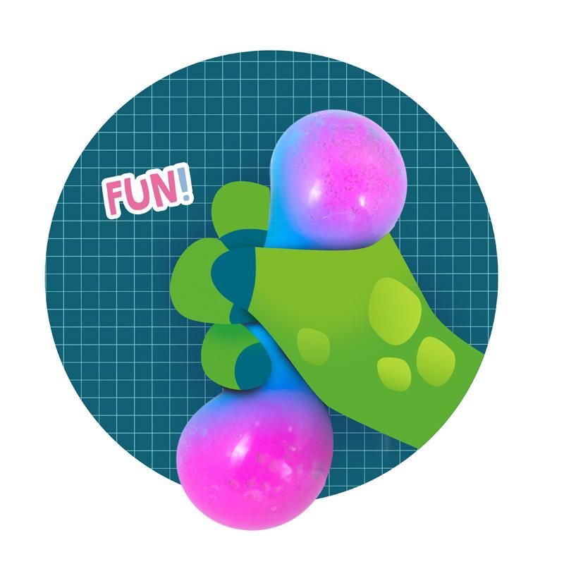 ABC COLOUR CHANGE KNAUTSCHBALL 5,5CM, 4-FACH SORTIERT