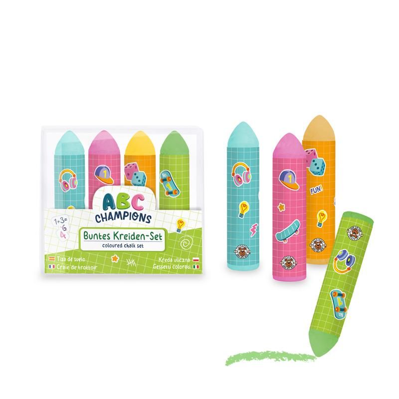 ABC KREIDEN 4ER-SET