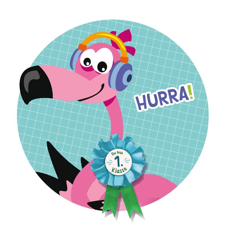 ABC ANSTECK-ORDEN "DU BIST 1.KLASSE", 2-FACH SORTIERT