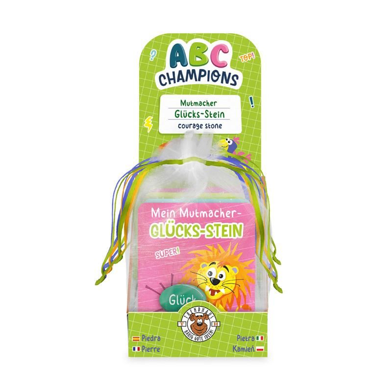 ABC GLÜCKSSTEIN MUTMACHER, 4-FACH SORTIERT