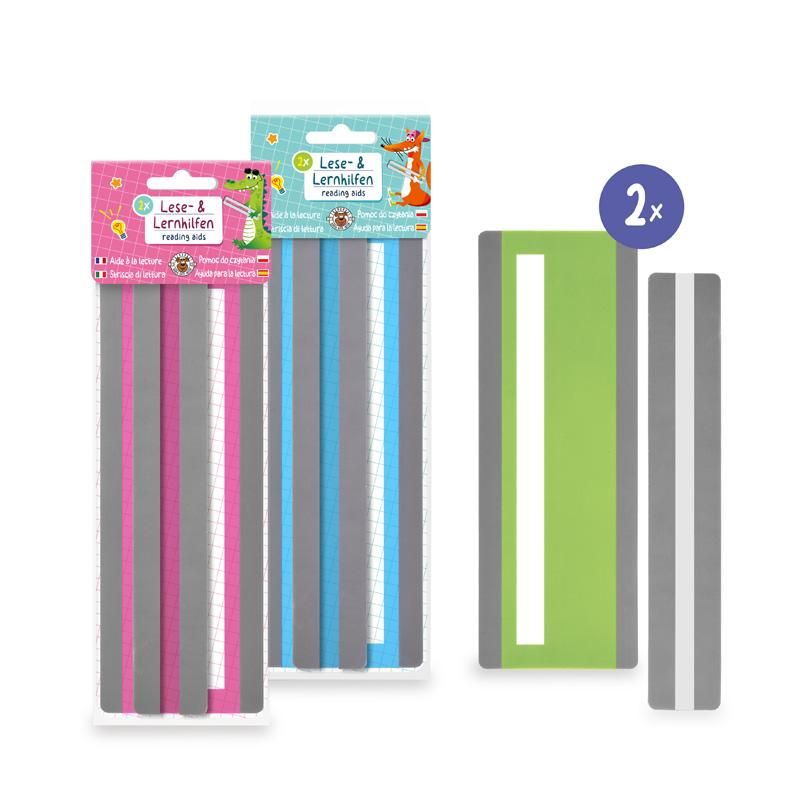 ABC LESE-LERNHILFE 2ER-SET, 3-FACH SORTIERT